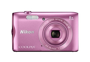 (中古品) Nikon デジタルカメラ COOLPIX A300 光学8倍ズーム 2005万画素 ピンク A300PK