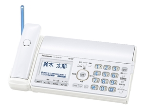 (中古品) パナソニック おたっくす デジタルコードレスFAX 親機のみ 1.9GHz DECT準拠方式 ホワイト KX-PD552D-W