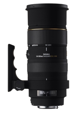 (中古品) シグマ APO 50-500mm F4-6.3 EX DG HSM フォーサーズ用