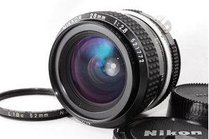 (中古品) Nikon MFレンズ Ai 28mm F2.8