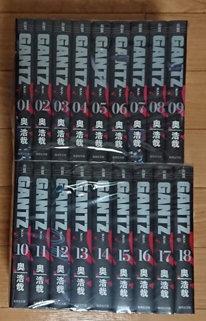(中古品) GANTZ 文庫版 コミックセット (漫画文庫) [マーケットプレイスセット]