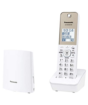 (中古品) パナソニック デジタルコードレス電話機 迷惑電話対策機能搭載 ホワイト VE-GDL45DL-W