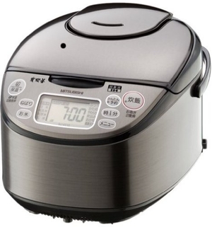 (中古品) 三菱電機 NJ-KE10-S IHジャー炊飯器 スモークシルバー 5.5合炊き