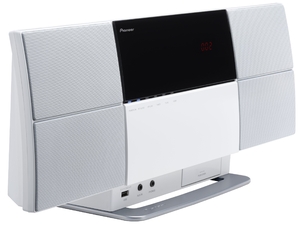 (中古品) パイオニア CD/DVDミニコンポーネントシステム スタイリッシュオーディオ iPod/iPhone対応 Bluetooth機能搭載 X-SMC2-W