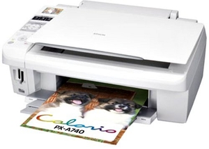 (中古品) EPSON PX-A740 マルチフォトカラリオ インクジェット複合機