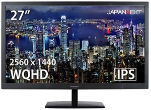 (中古品) JN-IPS2777WQHD 27型ワイドWQHD LEDモニター 液晶ディスプレイ