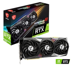 (中古品) MSI GeForce RTX 3080 GAMING Z TRIO 10G グラフィックスボード VD7599 (整備済み品)