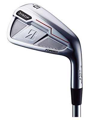 (中古品) BRIDGESTONE(ブリヂストン) J15DF アイアン6本セット NS PRO MODUS3 TOUR120 スチールシャフト BDEM6I 2014 フレックス:S ハンド:right 番手:#5-9、PW ライ角:61度(#5) トルク:1.8-1.6