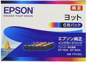 (中古品) エプソン 純正 インクカートリッジ ヨット YTH-6CL 6色パック