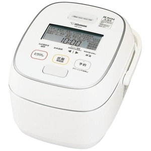 (中古品) 象印 炊飯器 圧力IH炊飯ジャー（5.5合炊き） ホワイト ZOJIRUSHI 極め炊き NW-JX10-WA