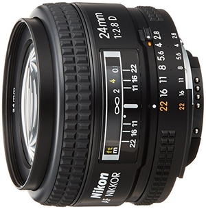 (中古品) Nikon 単焦点レンズ Ai AF Nikkor 24mm f/2.8 フルサイズ対応
