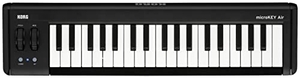 (中古品) KORG(コルグ) ワイヤレス MIDI キーボード コントローラー Bluetooth DTM プラグイン付属 microKEY2 Air (マイクロキー・エアー) 37鍵盤