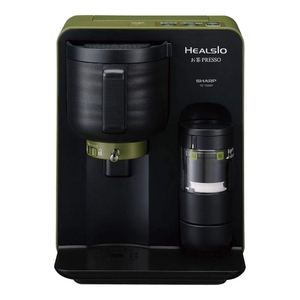 (中古品) シャープ ヘルシオ(HEALSIO) お茶プレッソ 湯ざまし機能付き グリーン TE-TS56V-G