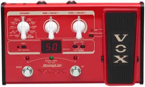 (中古品) VOX ヴォックス ベース用 コンパクト・マルチエフェクター エクスプレッション・ペダル搭載 StompLab SL2B