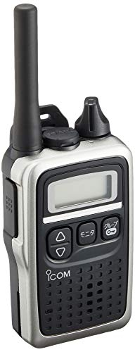 (中古品) アイコム 特定小電力トランシーバー 47ch中継タイプ メタリックシルバー IC-4300S