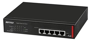 (中古品) バッファロー BS-GSL2005P 法人向け Giga対応 PoE Layer2 スマートLiteスイッチ 5ポート
