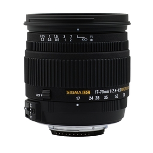 (中古品) シグマ 17-70mm F2.8-4.5 DC MACRO HSM ニコン用