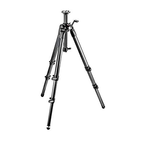 (中古品) Manfrotto 三脚 057カーボン三脚ギア付き 3段 大型 脚のみ カーボン製 MT057C3-G