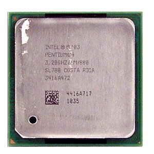 (中古品) Intel Pentium 4 3.20EGHz 800MHz 1MB Socket 478 CPU。