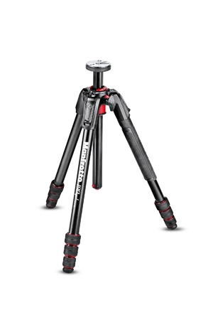 (中古品) マンフロット(Manfrotto) 190go! M-lock アルミニウム三脚4段 ブラック MT190GOA4