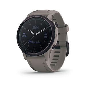 (中古品) ガーミン f?nix 6S Pro Dual Power Amethyst Shale 小 パープル 010-02409-22