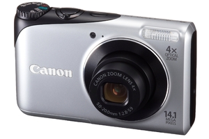 (中古品) Canon デジタルカメラ PowerShot A2200 シルバー PSA2200(SL)