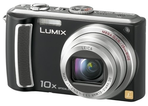 (中古品) パナソニック デジタルカメラ LUMIX (ルミックス) ブラック DMC-TZ5-K