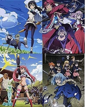 (中古品) 【Blu-ray】転生したらスライムだった件 特装限定版 全4巻セット