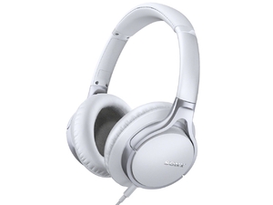 (中古品) SONY 密閉型ヘッドホン ハイレゾ音源対応 リモコン・マイク付 ホワイト MDR-10R/W