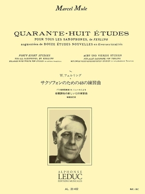 (中古品) フェルリング/ミュール:サクソフォンのための48の練習曲 ルデュック社ライセンス版