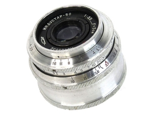 (中古品) ※オールドレンズ※INDUSTAR-50 50mm/f3.5 Ｌマウント オーバーホール済