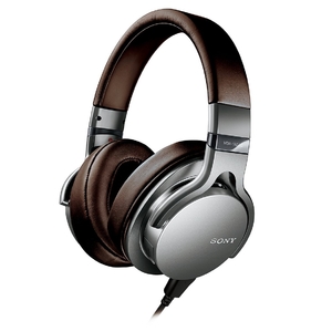 (中古品) ソニー ヘッドホン MDR-1ADAC : ハイレゾ対応 USB DAC搭載 密閉型 折りたたみ式 ケーブル着脱式 シルバー MDR-1ADAC S
