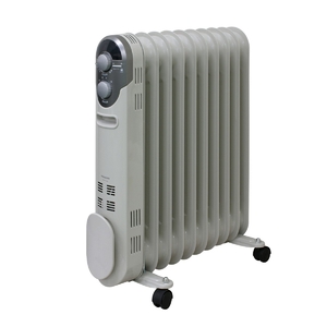 (中古品) [山善] オイルヒーター(1200/700/500W 3段階切替式)(温度調節機能付)(24時間入切タイマー付) ホワイト DO-TL124(W) [メーカー]