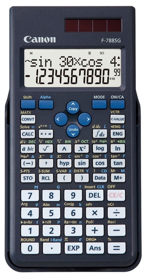 (中古品) キヤノン 関数電卓 2行表示モデル F-788SG