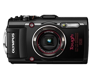 (中古品) OLYMPUS デジタルカメラ STYLUS TG-4 Tough ブラック 1600万画素CMOS F2.0 15m 防水 100kgf耐荷重 GPS+電子コンパス&amp;内蔵Wi-Fi TG-4 BLK
