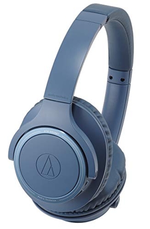 (中古品) オーディオテクニカ ATH-SR30BT BL ヘッドホン bluetooth ワイヤレスヘッドホン マイク付 最大70時間再生 ブルー ATH-SR30BT BL