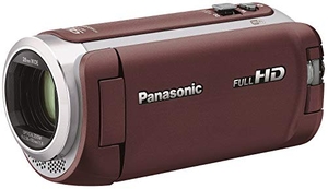 (中古品) パナソニック HDビデオカメラ 64GB ワイプ撮り 高倍率90倍ズーム ブラウン HC-W590M-T