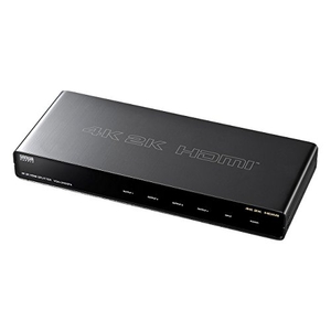 (中古品) サンワサプライ 4K2K対応HDMI分配器(4分配) VGA-UHDSP4