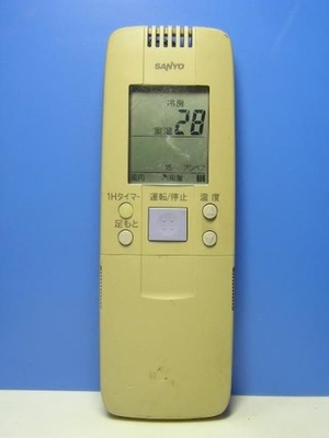(中古品) 三洋電機 エアコンリモコン RCS-VR8A
