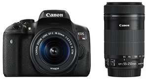 (中古品) Canon デジタル一眼レフカメラ EOS Kiss X8i ダブルズームキット EF-S18-55mm/EF-S55-250mm 付属 EOSKISSX8I-WKIT