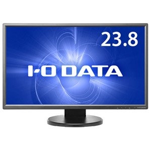 (中古品) I-O DATA 23.8型液晶ディスプレイ ブラック LCD-MF244EDSB-F