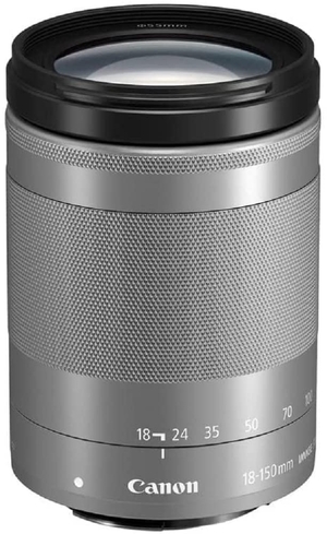 (中古品) Canon 望遠ズームレンズ EF-M18-150mm F3.5-6.3 IS STM ミラーレス専用 シルバー EF-M18-150ISSTMSL