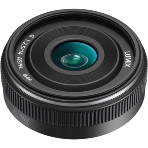 (中古品) パナソニック 単焦点 広角レンズ マイクロフォーサーズ用 ルミックス G 14mm/F2.5 ASPH. ブラック H-H014A-K