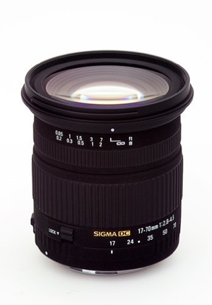 (中古品) SIGMA AF 17-70mm F2.8-4.5 F/2.8-4.5 DC MACRO キャノン用