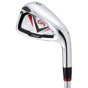 (中古品) ブリヂストン TOURSTAGE アイアンセット NEW ツアーステージ X-BLADE GR GS85スチール（6本セット）