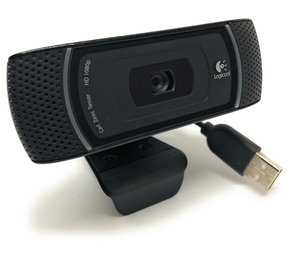 (中古品) LOGICOOL HD プロ ウェブカム 500万画素 カールツァイス社製レンズ採用 C910