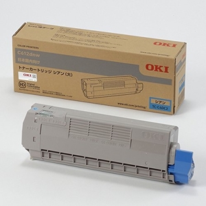 (中古品) TC-C4DC2 シアン 純正 (沖データ)(C612dnw) 13,421円