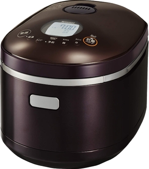 (中古品) リンナイ 直火の匠 タイマー・ジャー付きガス炊飯器 5.5合炊き・ダークブラウン・都市ガス13A用 RR-055MST2(DB) 13A