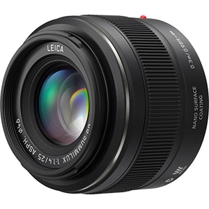 (中古品) パナソニック 単焦点レンズ マイクロフォーサーズ用 ライカ DG SUMMILUX 25mm/F1.4 ASPH. ブラック H-X025