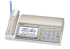 (中古品) パナソニック おたっくす デジタルコードレスFAX 親機のみ 1.9GHz DECT準拠方式 シャンパンゴールド KX-PD603D-N